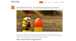 Desktop Screenshot of miriam-wimmer.de